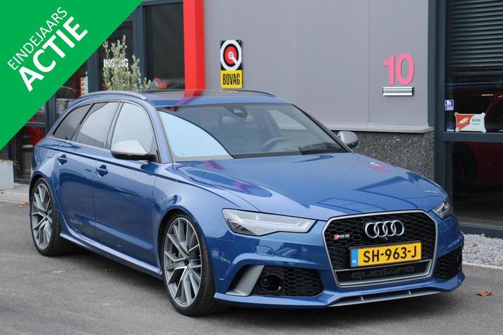 Audi RS6 Avant 4.0 TFSI RS 6 Quat Performance, Keramisch 81D, Auto's, Audi, Te koop, RS6, 360° camera, 4x4, ABS, Airbags, Airconditioning