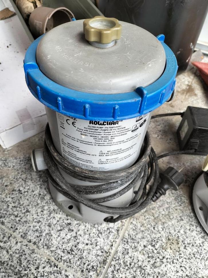 Bestway Flowclear cartridge filterpomp, Tuin en Terras, Zwembad-toebehoren, Gebruikt, Ophalen of Verzenden