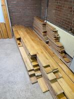 Massieve beuken vloer 25 mm dik 30 m² – planken tot 3,5 m, Gebruikt, 10 m² of meer, 10 tot 30 cm, Hout