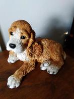 Cocker spaniel (van steen), Verzamelen, Beelden en Beeldjes, Ophalen, Zo goed als nieuw, Dier