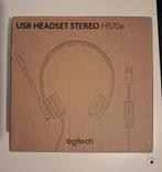 USB Headset Stereo H570e - logitech, Ophalen, Nieuw, Over-ear