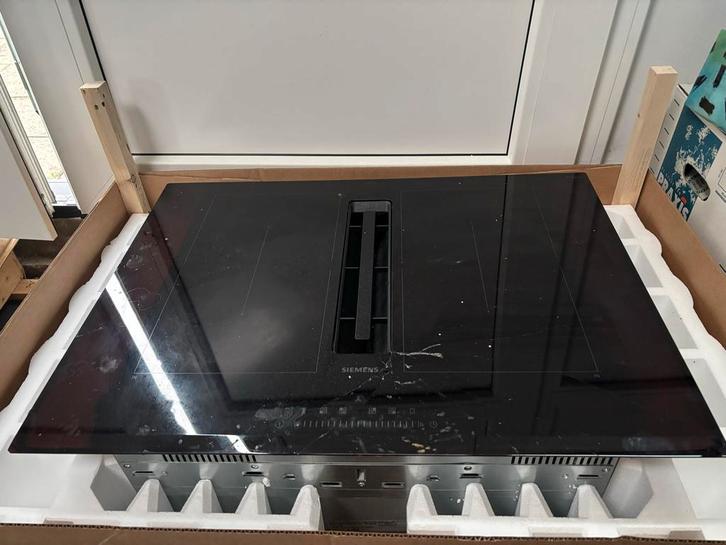 Siemens ED731FQ15E Inductie Kookplaat (beschadigd), Witgoed en Apparatuur, Kookplaten, Gebruikt, Inbouw, Inductie, 4 kookzones