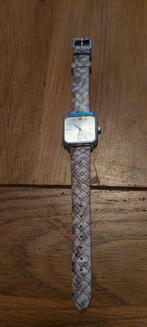 Esprit Dameshorloge - Slangenprint, Sieraden, Tassen en Uiterlijk, Horloges | Dames, Ophalen, Staal, Leer, Gebruikt