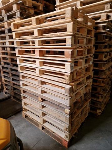 Wegwerppallets 120x80 cm - Houten Pallets beschikbaar voor biedingen
