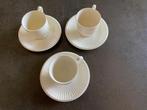 Wedgewood Edme Espresso kopjes met schotel, Huis en Inrichting, Keuken | Servies, Wedgwood, Kop(pen) en/of Schotel(s), Ophalen of Verzenden