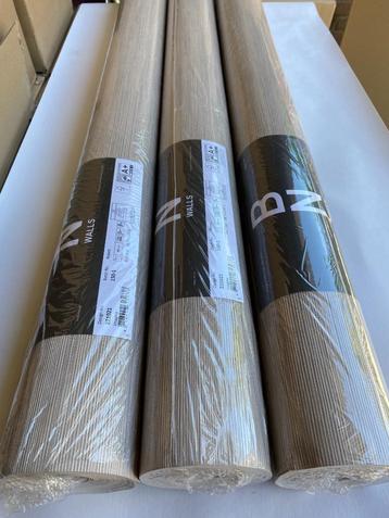 3 rollen taupe TEXTIELLOOK BEHANG extra breed Imagine 221021 beschikbaar voor biedingen