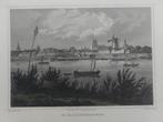 43 / Wyk by Duurstede - Wijk bij Duurstede Gravure uit 1860, Antiek en Kunst, Ophalen of Verzenden