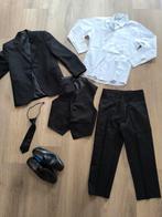 Bruidsjonker Set Maat 134/140, Ophalen of Verzenden, Zo goed als nieuw, Jongen, Overhemd of Blouse
