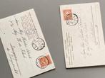 2 vroege fantasiekaarten uit 1904  - serie Trio, Ophalen of Verzenden, Voor 1920, Gelopen, Overige thema's