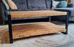 Salontafel mangohout, Ophalen, 100 tot 150 cm, 50 tot 100 cm, Zo goed als nieuw