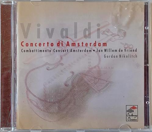 Vivaldi - Concerto di Amsterdam - Combattimento Consort CD, Cd's en Dvd's, Cd's | Klassiek, Zo goed als nieuw, Kamermuziek, Barok