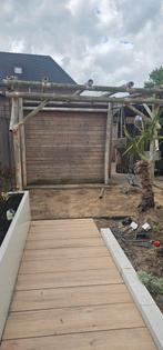 Bamboe Pergola 3x3, Ophalen, Gebruikt, Tuinpaviljoen