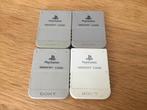 Memory cards playstation 4 x, Ophalen of Verzenden, Gebruikt, Geheugenkaart, PlayStation 1