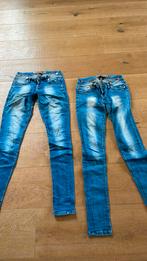 Jeans licht blauw beide maat m, Blauw, W28 - W29 (confectie 36), Ophalen of Verzenden, Zo goed als nieuw
