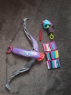 Nerf boog + pistool incl pijlen, Ophalen of Verzenden, Zo goed als nieuw