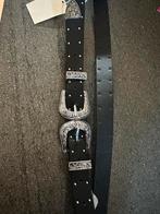 Riem zilver/zwart (Nieuw) maat L, Ophalen of Verzenden, Nieuw, Zwart