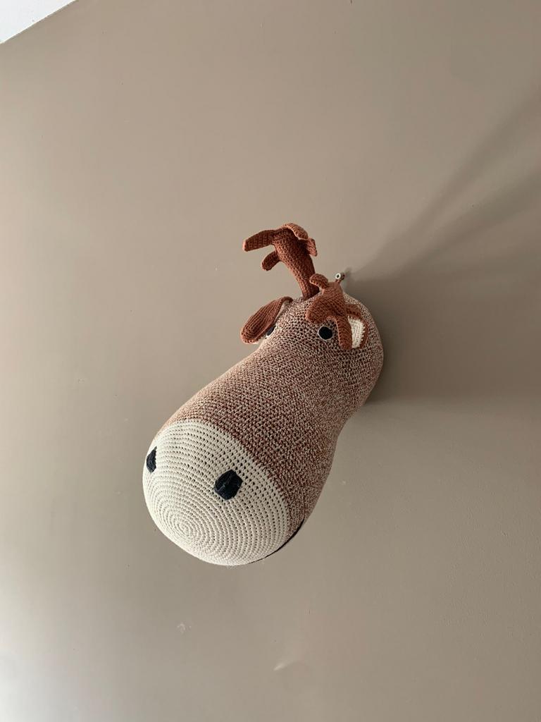 Anne-Claire Petit rendierhoofd/wanddecoratie, Ophalen of Verzenden, Nieuw