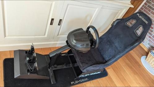 PlaySeat Evolution alcantara met Thrustmaster T300 RSGT, Computers en Software, Joysticks, Zo goed als nieuw, Ophalen of Verzenden