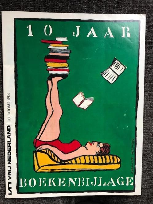 Boekenbijlage Vrij Nederland 20/10/1984, Boeken, Stripboeken, Ophalen of Verzenden