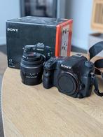 Sony a77ii met Sony 18-55mm lens, Gebruikt, Spiegelreflex, Ophalen of Verzenden, Sony