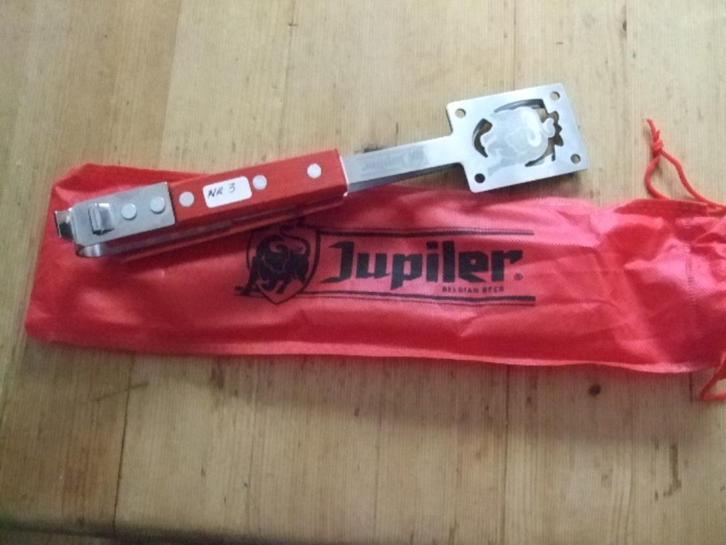 Jupiler bier BBQ tang (nr.3) met opener, Verzamelen, Biermerken, Nieuw, Overige typen, Jupiler, Ophalen of Verzenden