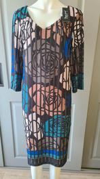 Nieuwe jurk 38 M Joseph Ribkoff bloemen rozen blauw groen, Maat 38/40 (M), Overige kleuren, Joseph Ribkoff, Nieuw