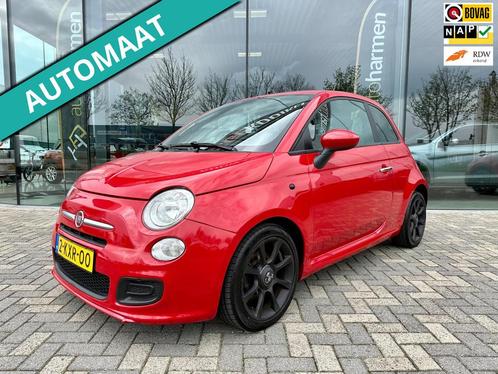 Fiat 500 0.9 TwinAir 500S Sport Automaat Leder, Multimedia T, Auto's, Fiat, Bedrijf, Te koop, ABS, Airbags, Airconditioning, Bluetooth