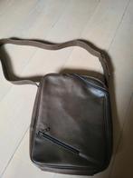 Design bruin leren laptop / schoudertas, Overige merken, Bruin, Nieuw, Ophalen of Verzenden