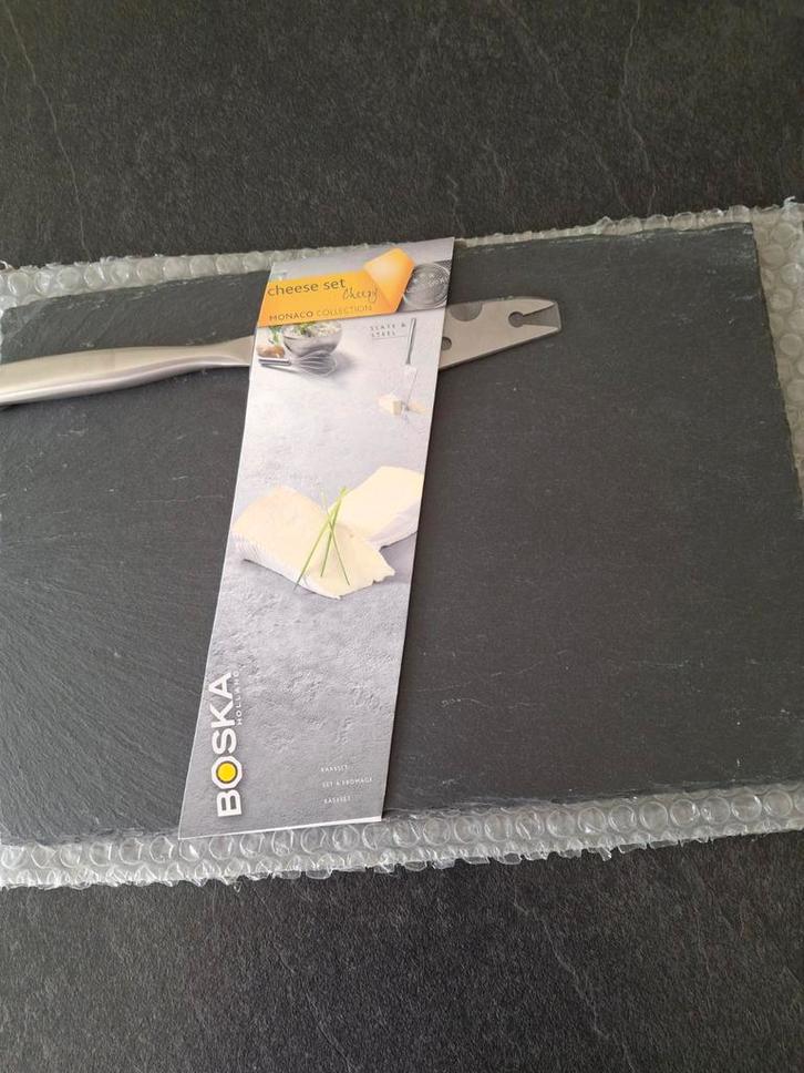 Boska Leisteen Kaasplank - Nieuw in verpakking!, Huis en Inrichting, Keuken | Keukenbenodigdheden, Nieuw, Ophalen of Verzenden