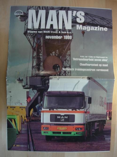 MAN Diesel Magazine 1999 – F2000 M2000 L2000, Boeken, Auto's | Folders en Tijdschriften, Zo goed als nieuw, Overige merken, Ophalen