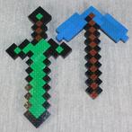 lego minecraft pickaxe en zwaard zelf-gemaakt, Ophalen of Verzenden, Gebruikt, Lego