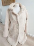 Teddy winterjas maat S, Ophalen of Verzenden, Zo goed als nieuw, Maat 38/40 (M), Beige