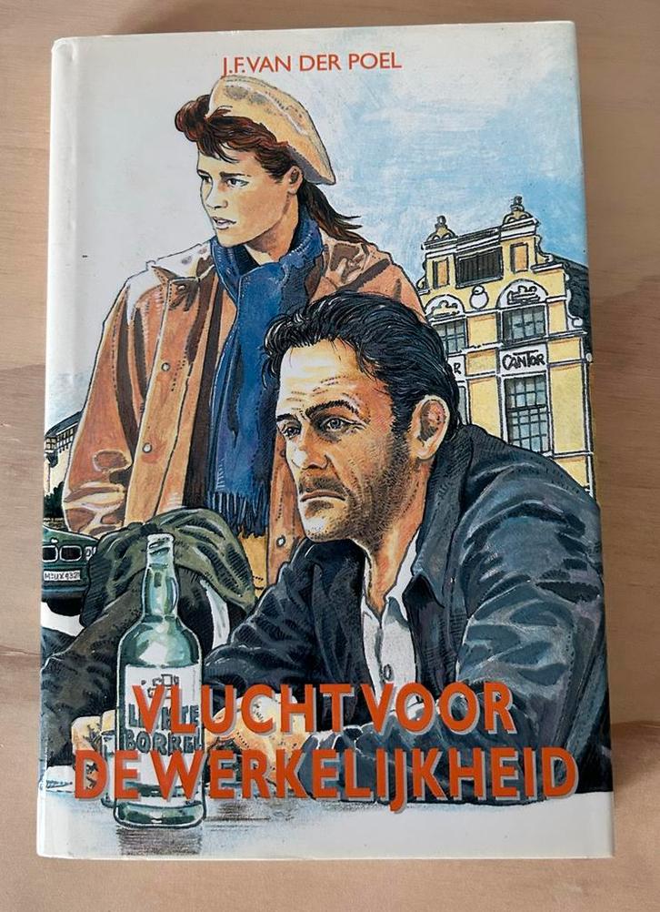 Vlucht voor de Werkelijkheid - J.F. van der Poel, Boeken, Romans, Gelezen, Nederland, Ophalen of Verzenden