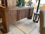 VOORRAAD NIEUWE COLLECTIE JAPANDI 4 DEUREN DRESSOIR SALE 799, Ophalen, Bruin, Nieuw, Modern