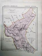 204 / Zevenaar/ Holthuizen/ De Ooij/ Litho 1867 Kuyper GLD, Antiek en Kunst, Ophalen of Verzenden
