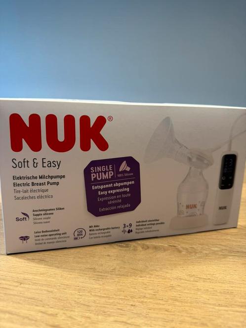 NUK soft & easy elektronisch borstpomp - nieuw, Kinderen en Baby's, Babyvoeding en Toebehoren, Nieuw, Borstkolf, Ophalen of Verzenden