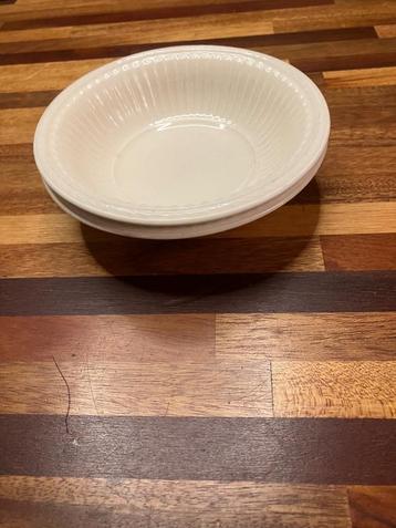 Wedgwood EDME compoteschaaljtes 15,5 cm (2x) beschikbaar voor biedingen