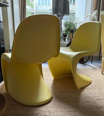 Vitra Panton Chair - Geel - Vintage Design beschikbaar voor biedingen