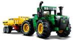 Lego Technic 42136 John Deere 9620R 4WD Tractor 390 delig, Ophalen of Verzenden, Nieuw, Complete set, Lego