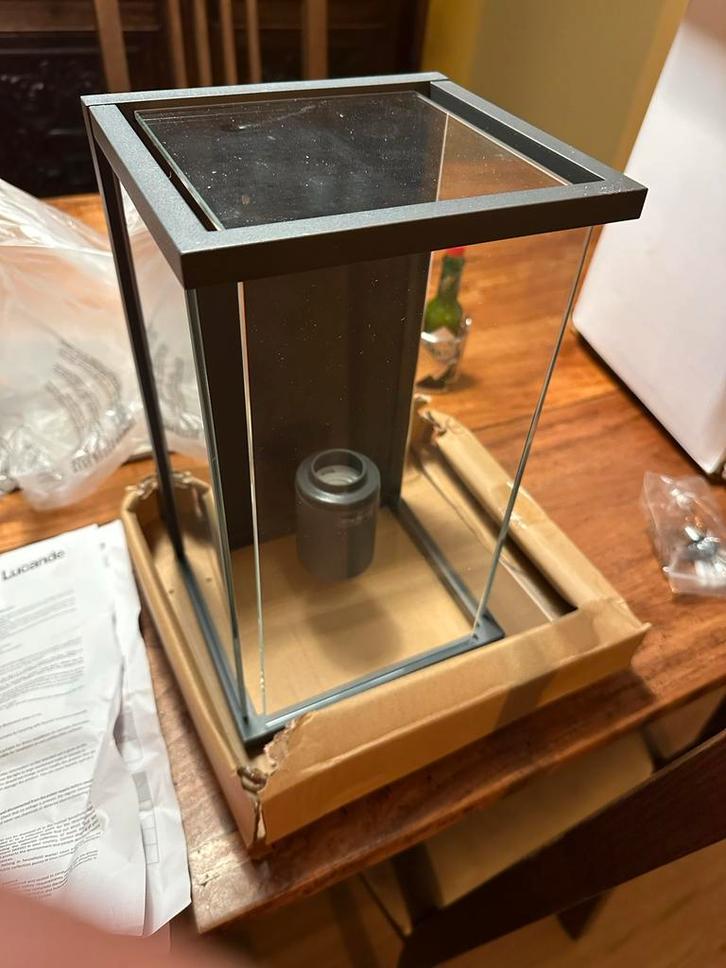 Lucande Buiten Wandlamp - Modern Design, Huis en Inrichting, Lampen | Wandlampen, Nieuw, Metaal, Ophalen of Verzenden