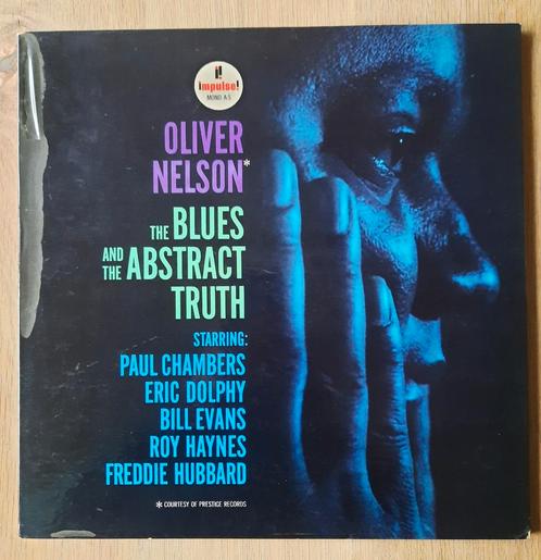 Oliver Nelson Blues and the Abstract Truth mono 1963 Impulse, Cd's en Dvd's, Vinyl | Jazz en Blues, Zo goed als nieuw, Blues, 1960 tot 1980