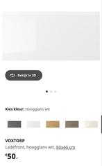 Voxtorp hoogglans wit ladefront 80brx40h, Ophalen, Wit, Nieuw, 50 tot 100 cm
