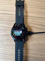 Huawei Watch GT 2 46mm, Sieraden, Tassen en Uiterlijk, Smartwatches, Gebruikt, Zwart, Huawei Watch, Ophalen of Verzenden