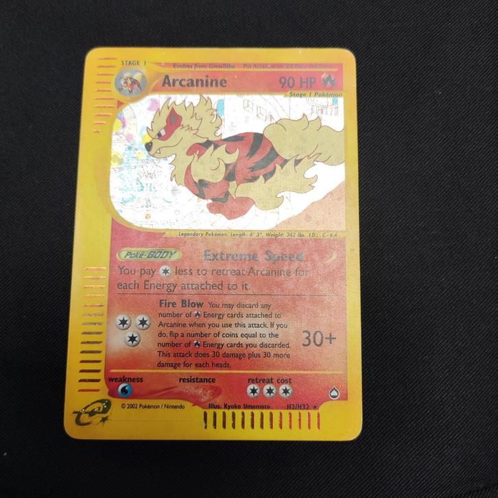 arcanine h2/h32, Hobby en Vrije tijd, Verzamelkaartspellen | Pokémon, Ophalen of Verzenden