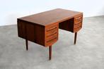 vintage bureau | desk | jaren 60 | J. Svenstrup | Deens, Gebruikt, Timbeije@hotmail.com, Ophalen of Verzenden, Lemmer
