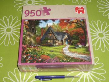 Nieuw in seal: The Autumn Cottage - Jumbo - 950 stukjes beschikbaar voor biedingen