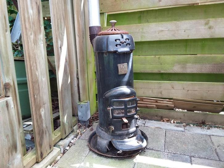 Twee potkachels Etna en Godin, Huis en Inrichting, Kachels, Gebruikt, Houtkachel, Hout, Ophalen