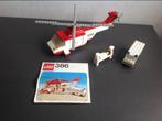 Lego vliegtuig vintage 386, handleiding, rode kruis helekopt, Ophalen of Verzenden, Lego, Zo goed als nieuw