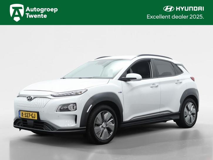Hyundai Kona EV Premium 64 kWh | Trekhaak | Navigatie | Lede, Auto's, Hyundai, Bedrijf, Kona, ABS, Achteruitrijcamera, Adaptive Cruise Control