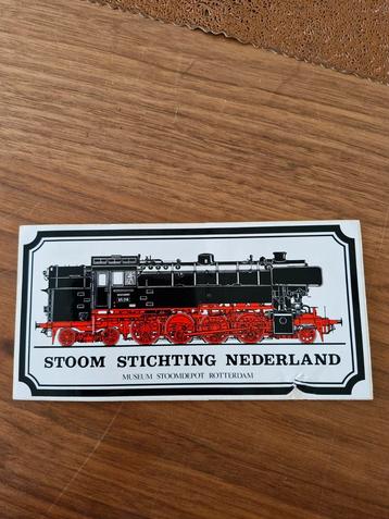 050 Stoom Stichting Nederland sticker  beschikbaar voor biedingen
